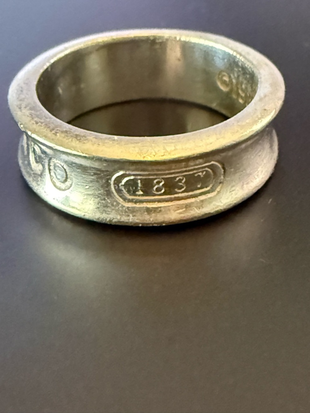 Tiffany 1837 Collection Sterling Silver Band Ring - Picture 5 of 9